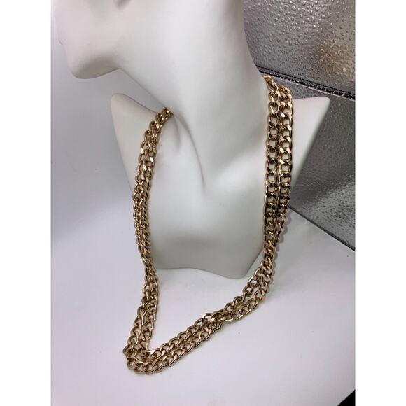 NWOT! Large Bronze Oval Cable 49 3/8" Chain Necklace! - Picture 11 of 11